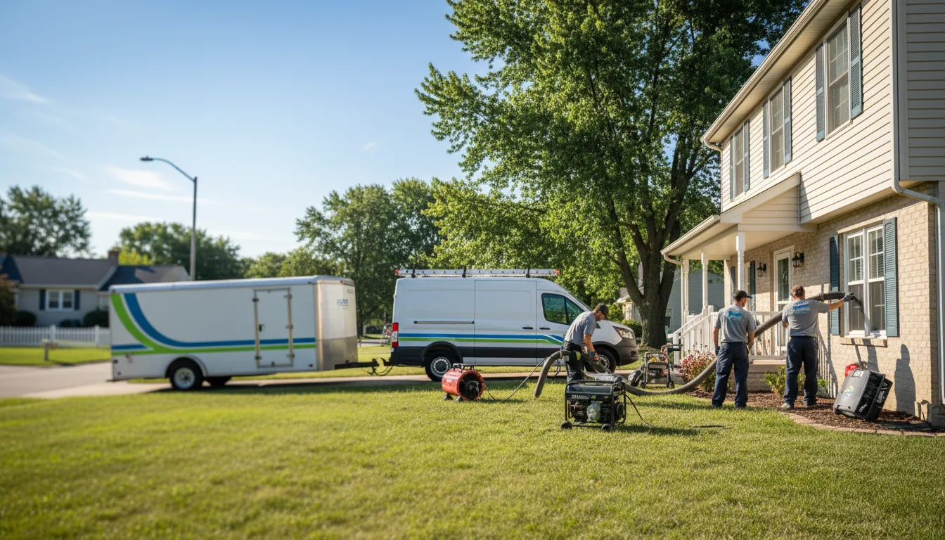 Flooded Basement Restoration And Cleanup With Repair in Baker, MT near me